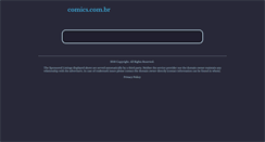 Desktop Screenshot of comics.com.br