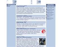 Tablet Screenshot of comics.cz